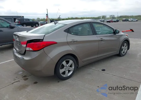 2013 Hyundai Elantra Gls from USA, damaged, VIN 5NPDH4AE0DH238595